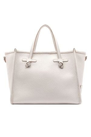 Marcella shopping bag in sand-tone leather GIANNI CHIARINI | BS9332BBL211